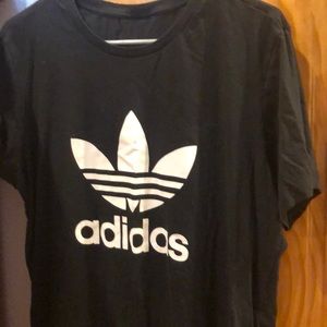 Adidas t shirt in black